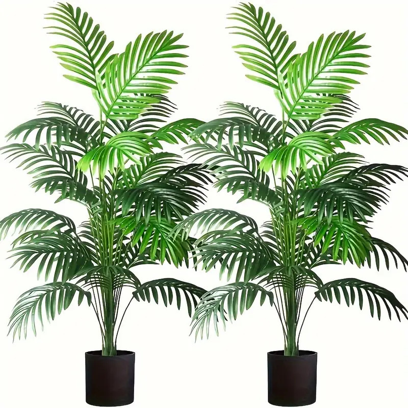 Ficus Lyrata Tree - 24 hojas de plantas artificiales de