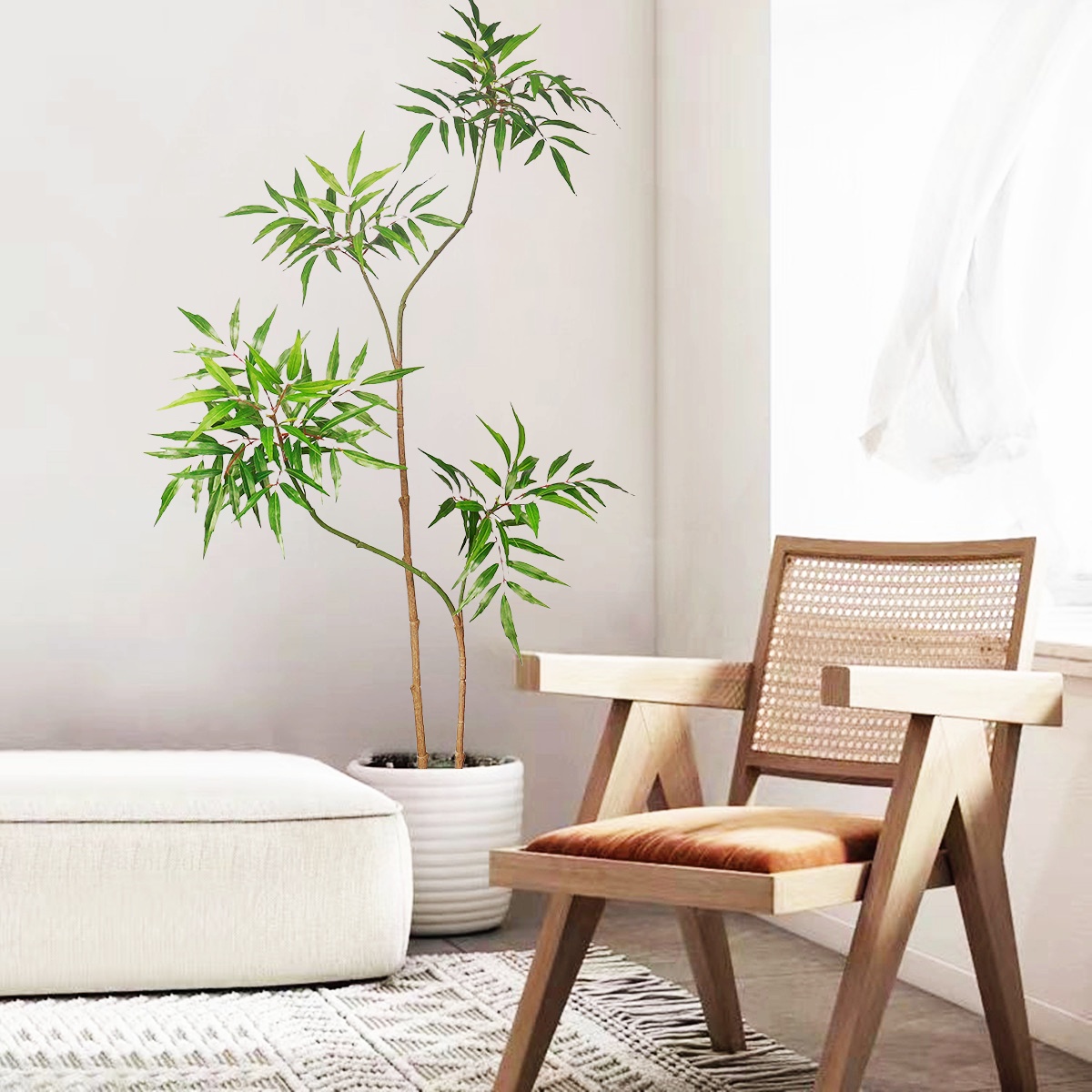 Árbol de Banyan Artificial de  - Ficus Lyrata Tree reseña y precio