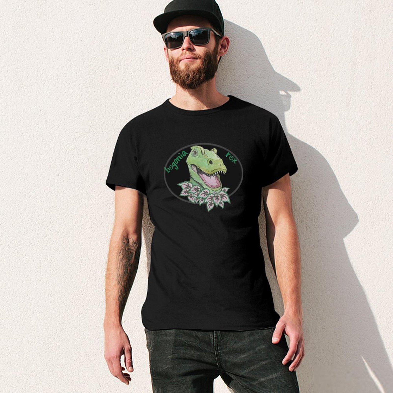Camiseta con estampado de T-Re - Begonia Rex reseña y precio