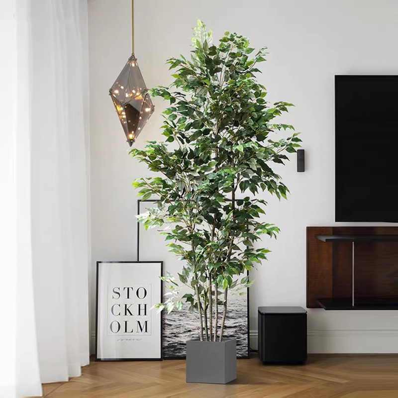 Árbol de Ficus Artificial de 7 - Ficus Lyrata Tree reseña y precio
