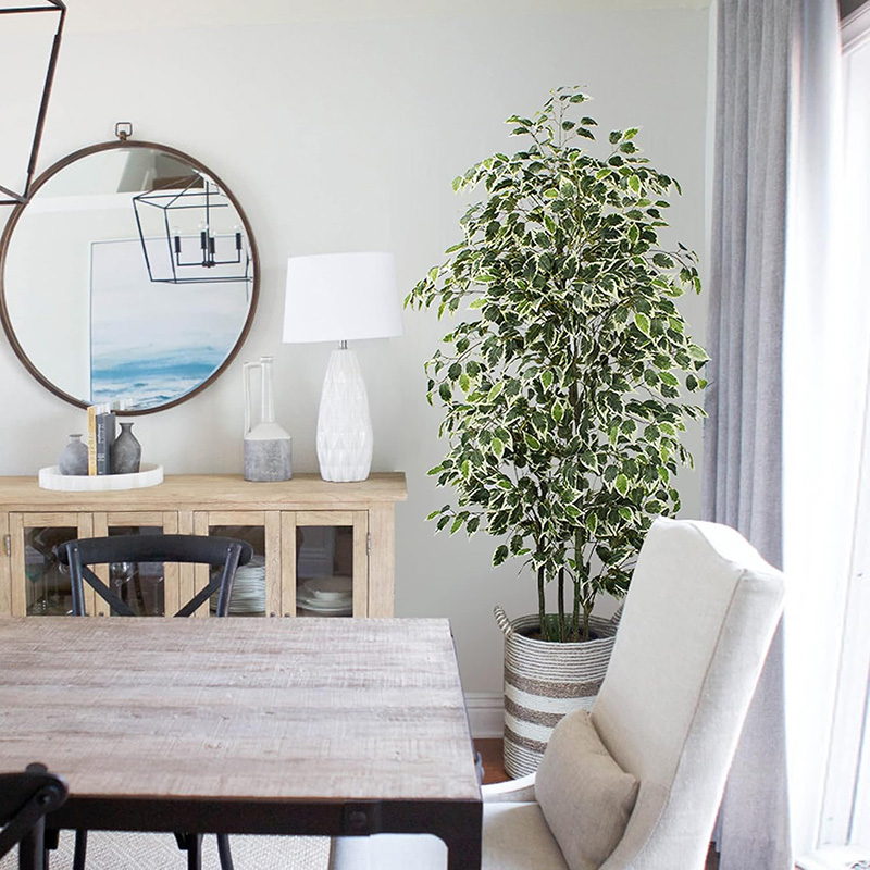 Árbol de Ficus Artificial de 7 - Ficus Lyrata Tree reseña y precio