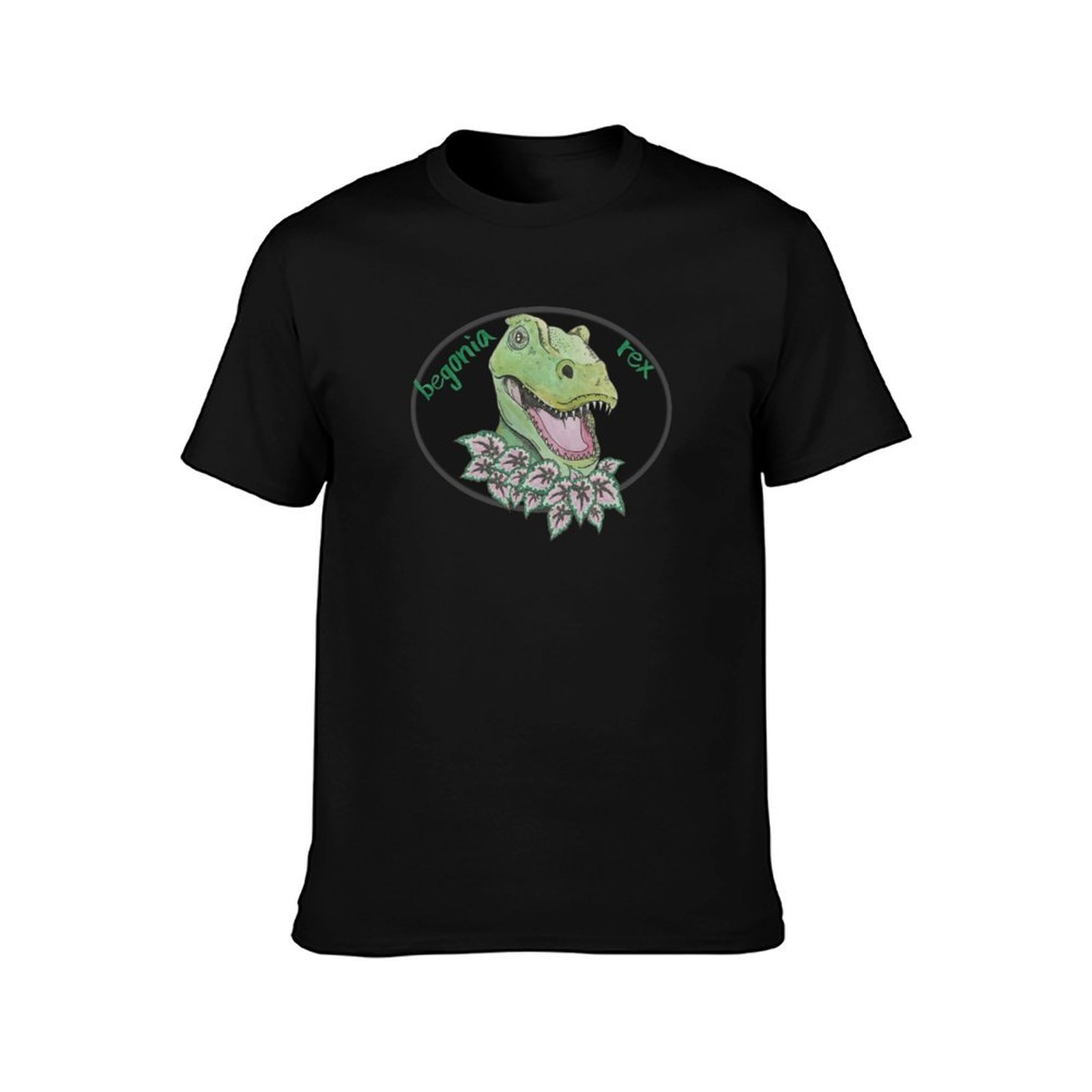 Camiseta T rex begonia, casual - Begonia Rex reseña y precio